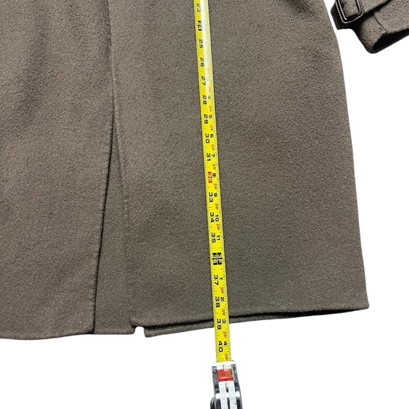 A / C Wool Blend Overcoat Brown Lux Teddy Women’s Size Medium - Picture 6 of 6